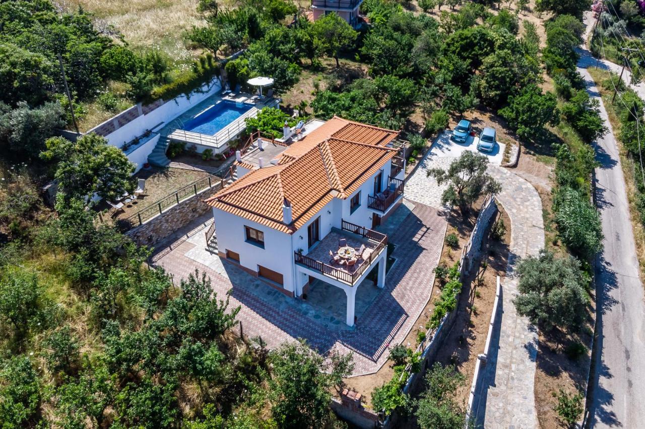 Villa Margini, Aegean Views , Pool Villa, Skopelos Exterior photo