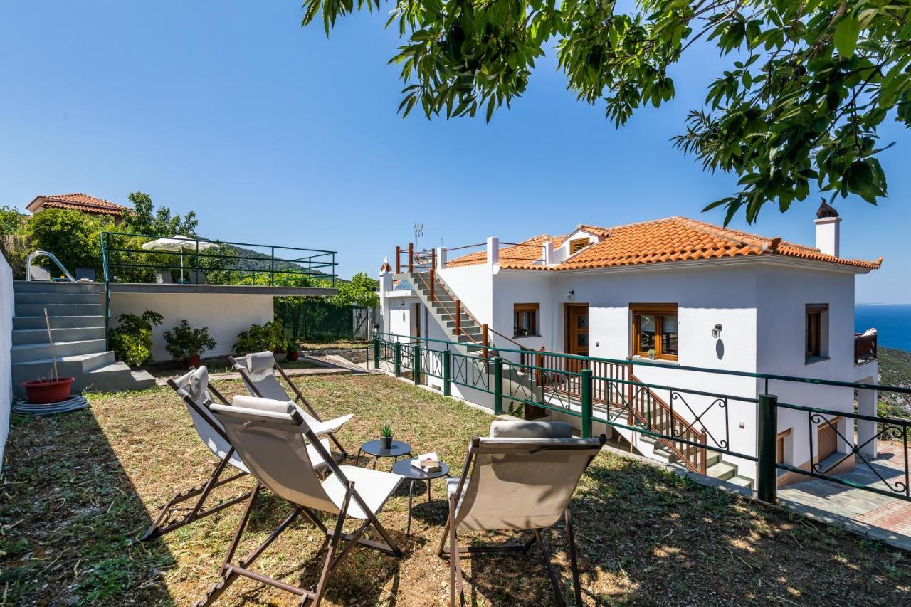 Villa Margini, Aegean Views , Pool Villa, Skopelos Exterior photo