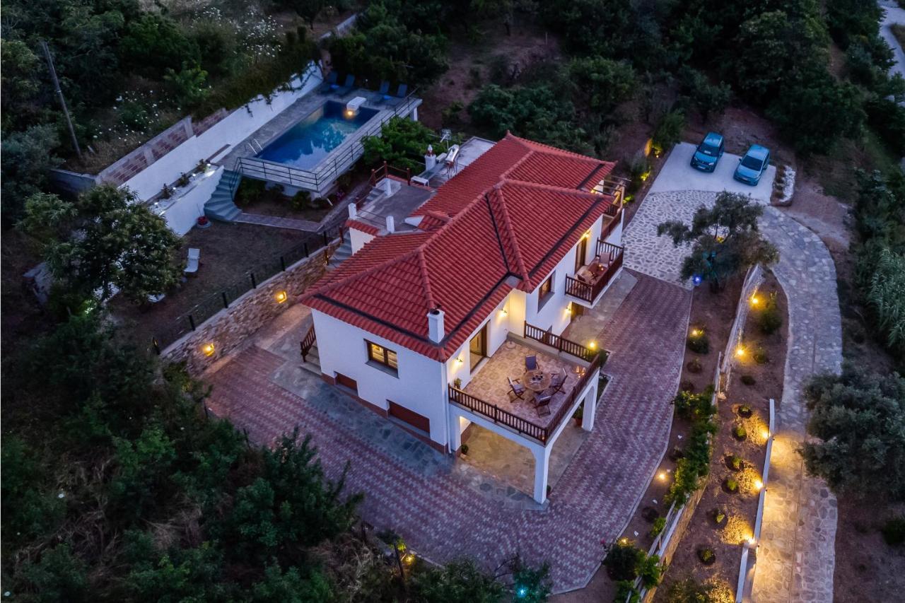 Villa Margini, Aegean Views , Pool Villa, Skopelos Exterior photo